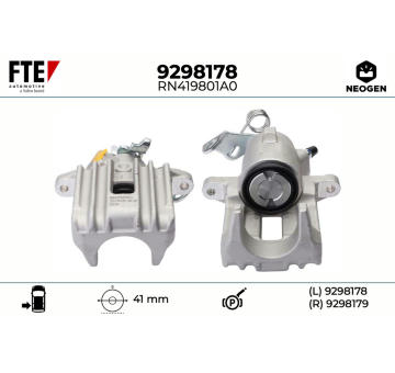 Brzdový třmen FTE 9298178