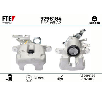 Brzdový třmen FTE 9298184