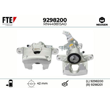 Brzdový třmen FTE 9298200