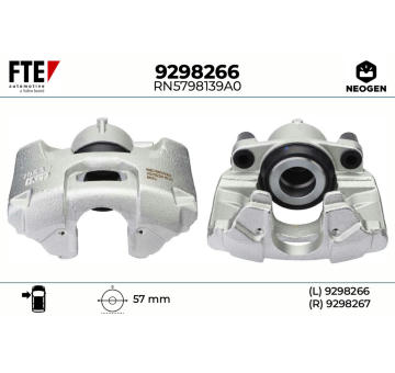 Brzdový třmen FTE 9298266