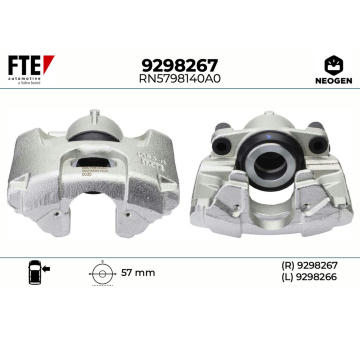 Brzdový třmen FTE 9298267
