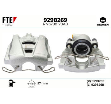 Brzdový třmen FTE 9298269