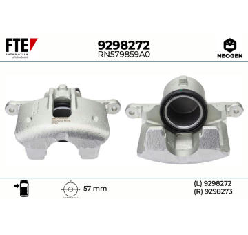 Brzdový třmen FTE 9298272