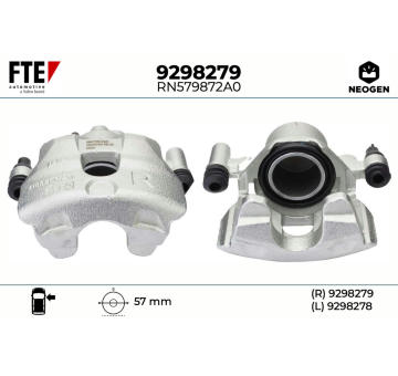 Brzdový třmen FTE 9298279