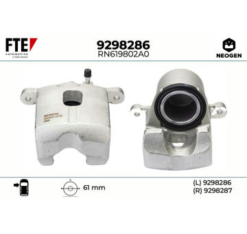 Brzdový třmen FTE 9298286