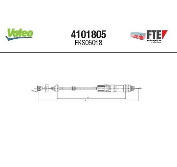 Tazne lanko, ovladani spojky FTE 4101805