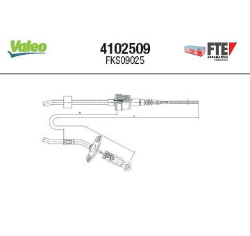 Tazne lanko, ovladani spojky FTE 4102509