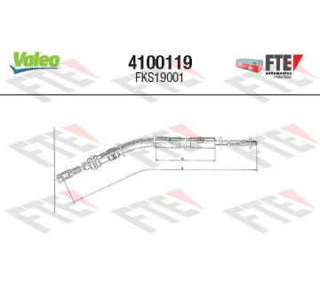 Tazne lanko, ovladani spojky FTE 4100119
