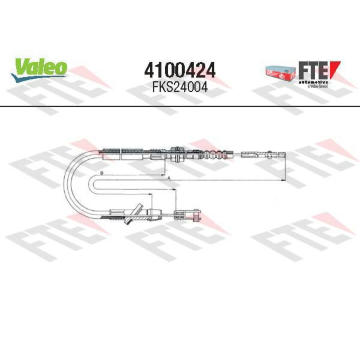 Tazne lanko, ovladani spojky FTE 4100424