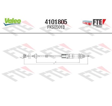 Tazne lanko, ovladani spojky FTE 4101805