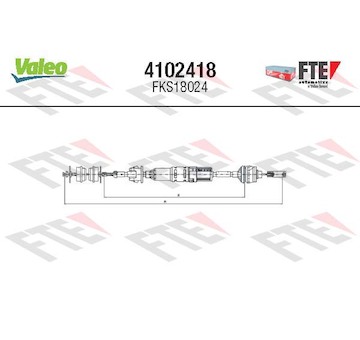 Tazne lanko, ovladani spojky FTE 4102418