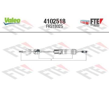 Tazne lanko, ovladani spojky FTE 4102518