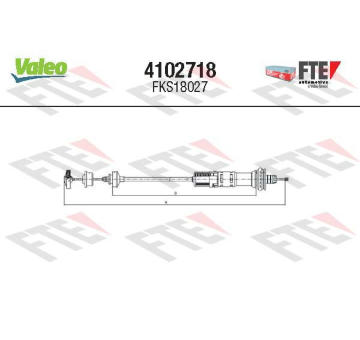 Tazne lanko, ovladani spojky FTE 4102718