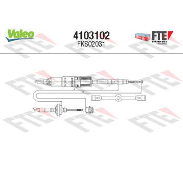 Tazne lanko, ovladani spojky FTE 4103102