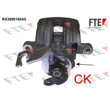 Brzdový třmen FTE 9290577