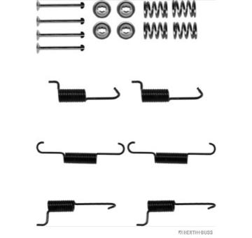 Sada prislusenstvi, brzdove celisti HERTH+BUSS JAKOPARTS J3560503
