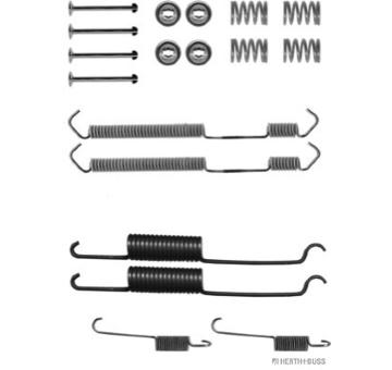 Sada prislusenstvi, brzdove celisti HERTH+BUSS JAKOPARTS J3561004