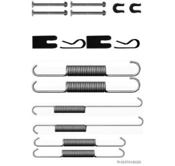 Sada příslušenství, brzdové čelisti HERTH+BUSS JAKOPARTS J3562014