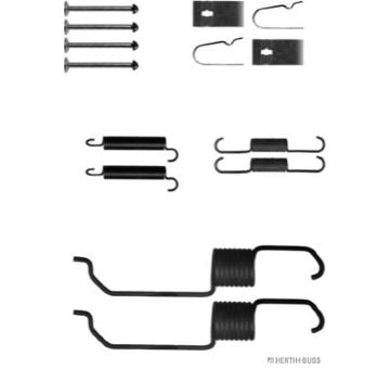 Sada prislusenstvi, brzdove celisti HERTH+BUSS JAKOPARTS J3563010
