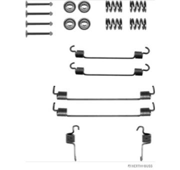 Sada příslušenství, brzdové čelisti HERTH+BUSS JAKOPARTS J3565006
