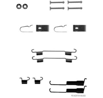 Sada prislusenstvi, brzdove celisti HERTH+BUSS JAKOPARTS J3568002