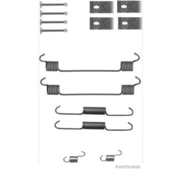 Sada prislusenstvi, brzdove celisti HERTH+BUSS JAKOPARTS J3568004