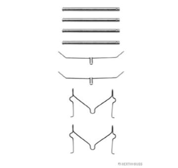 Sada prislusenstvi, oblozeni kotoucove brzdy HERTH+BUSS JAKOPARTS J3662005