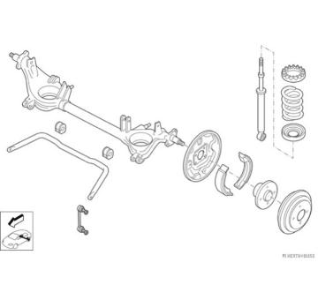 Zavěżení kola HERTH+BUSS JAKOPARTS N01673-HA
