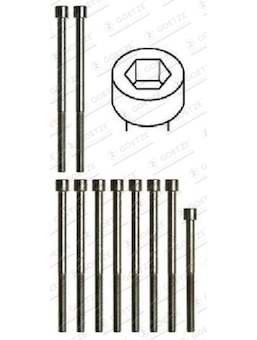 Sada šroubů hlavy válce GOETZE 22-43001B