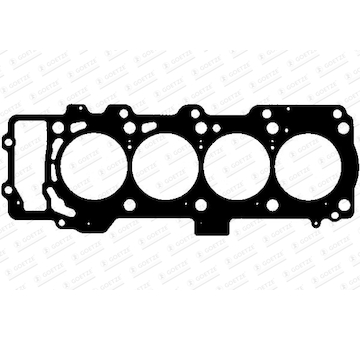 Těsnění, hlava válce GOETZE 30-030362-00