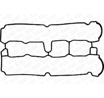 Těsnění, kryt hlavy válce GOETZE 50-029087-00