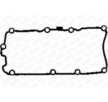 Těsnění, kryt hlavy válce GOETZE 50-030356-00