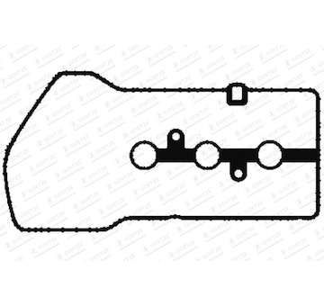 Těsnění, kryt hlavy válce GOETZE 50-030709-00
