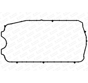 Těsnění, kryt hlavy válce GOETZE 50-030713-00