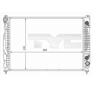 Chladič, chlazení motoru TYC 702-0001