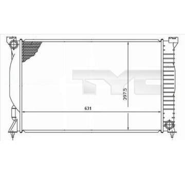 Chladič, chlazení motoru TYC 702-0019