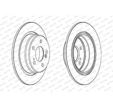 Brzdový kotouč FERODO DDF548