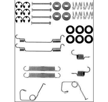 Sada příslušenství, brzdové čelisti FERODO FBA74