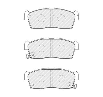 Sada brzdových destiček, kotoučová brzda FERODO FDB1812