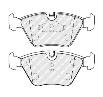 Sada brzdových destiček, kotoučová brzda FERODO FDB577