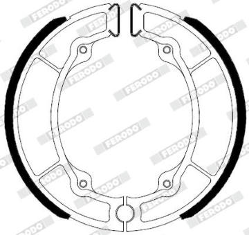 Sada brzdových čeľustí FERODO FSB977