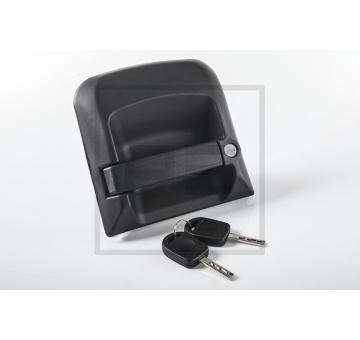 klika dveří PE vnější L s vložkou zámku MAN TGA