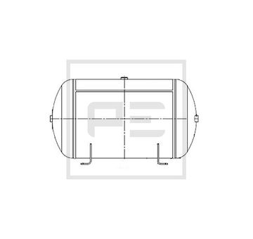 Zásobník vzduchu, pneumatický systém PE Automotive 076.568-80A