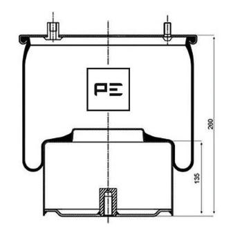 Mech, pneumatické odpružení PE Automotive 084.064-72A