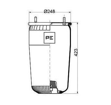 Mech, pneumaticke odpruzeni PE Automotive 084.082-71A