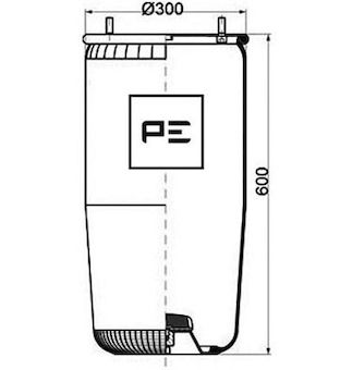 Mech, pneumatické odpružení PE Automotive 084.084-71A