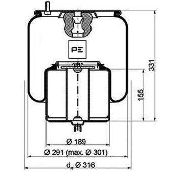 Mech, pneumatické odpružení PE Automotive 084.109-71A