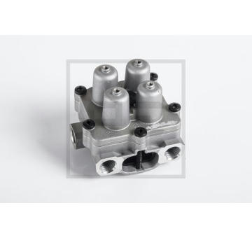 ventil čtyřcestný jistící PETERS M22x1,5/M16x1,5 KAROSA, MAN,  TGA, TGL, TGS