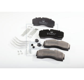 Sada brzdových destiček, kotoučová brzda PE Automotive 086.370-00A