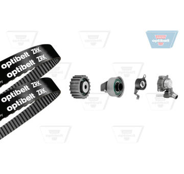 Vodní pumpa + sada ozubeného řemene OPTIBELT KT 1036W1
